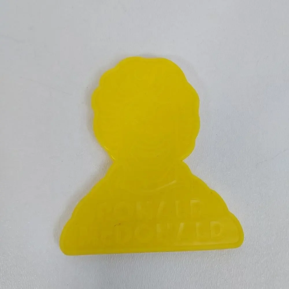 Vintage‎ McDonald's Collectible Plastic Cookie Cutter Ronald McDonald